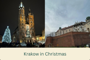 krakow in christmas